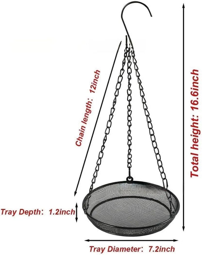 Bathouse 1Pc Metal Mesh Platform Feeders for Birds