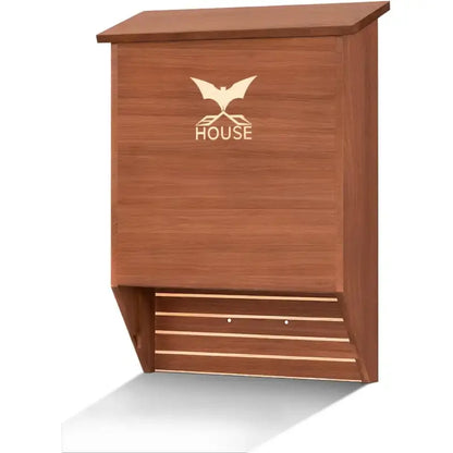 Bathouse Bat Houses for Outdoors - 2 Large Chambers Bat Box for Outside