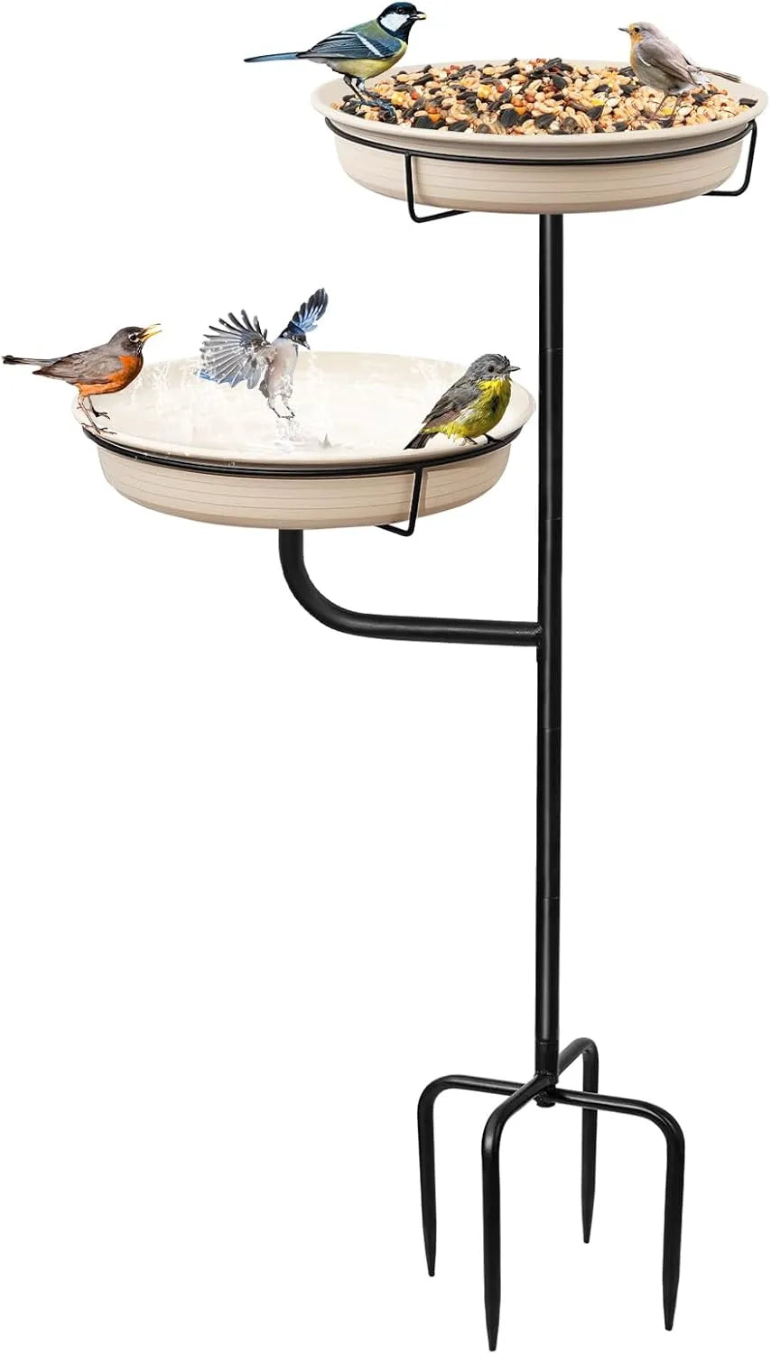 Bathouse Freestanding Birdbaths Bowl Outdoor