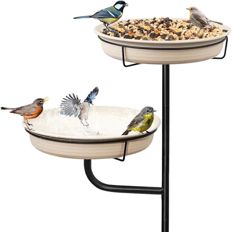 Bathouse Freestanding Birdbaths Bowl Outdoor