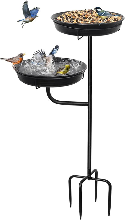 Bathouse Freestanding Birdbaths Bowl Outdoor