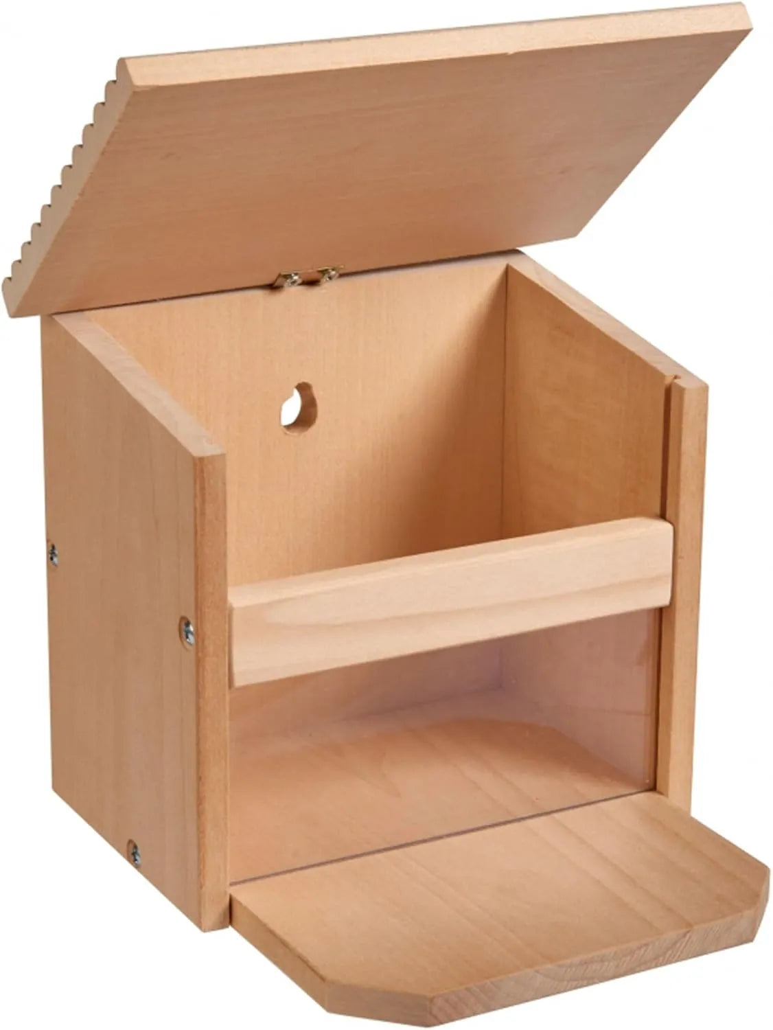 Bathouse - Outdoor Feeder - Squirrel Feeder for Assembly and Painting