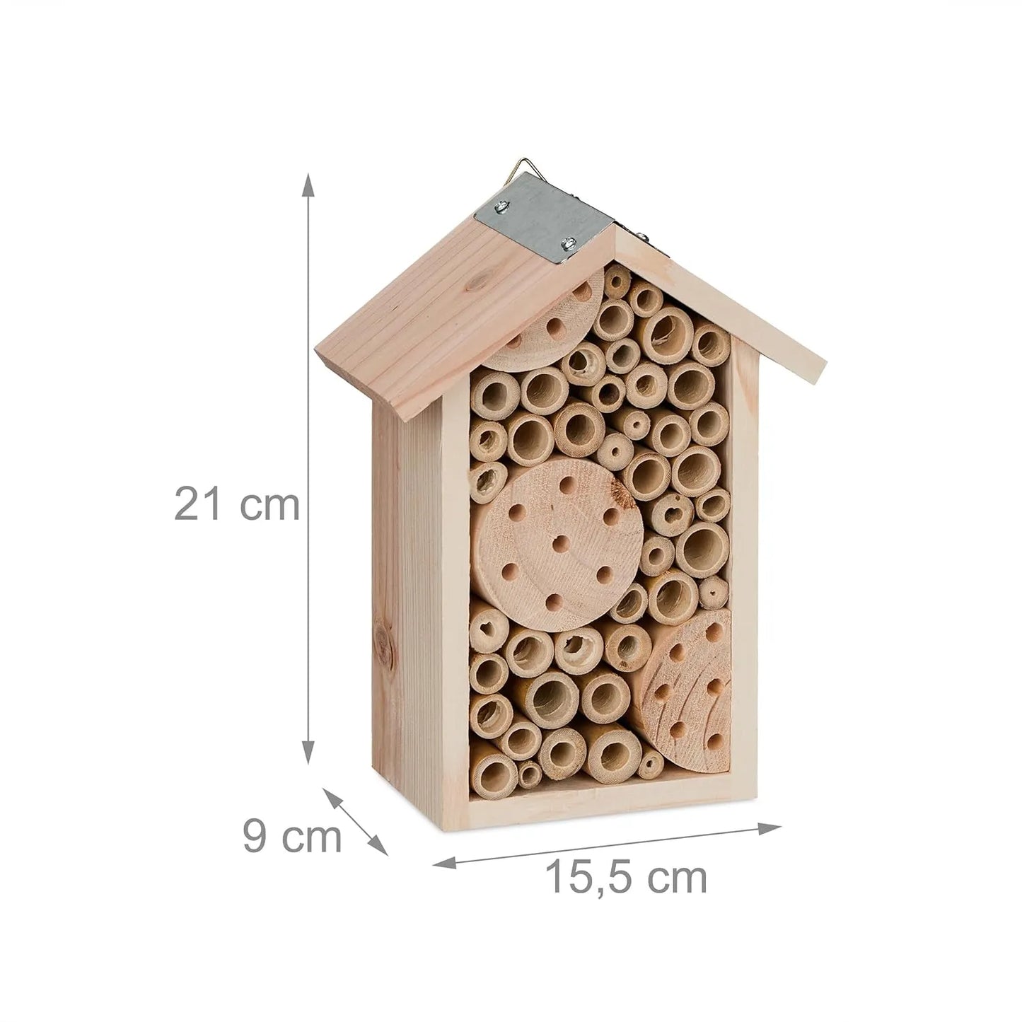 Bathouse Bee Hotel, Wood, Insect Hotel