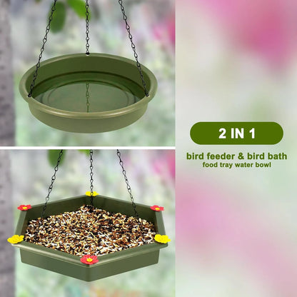 Bathouse Hanging Bird Bath