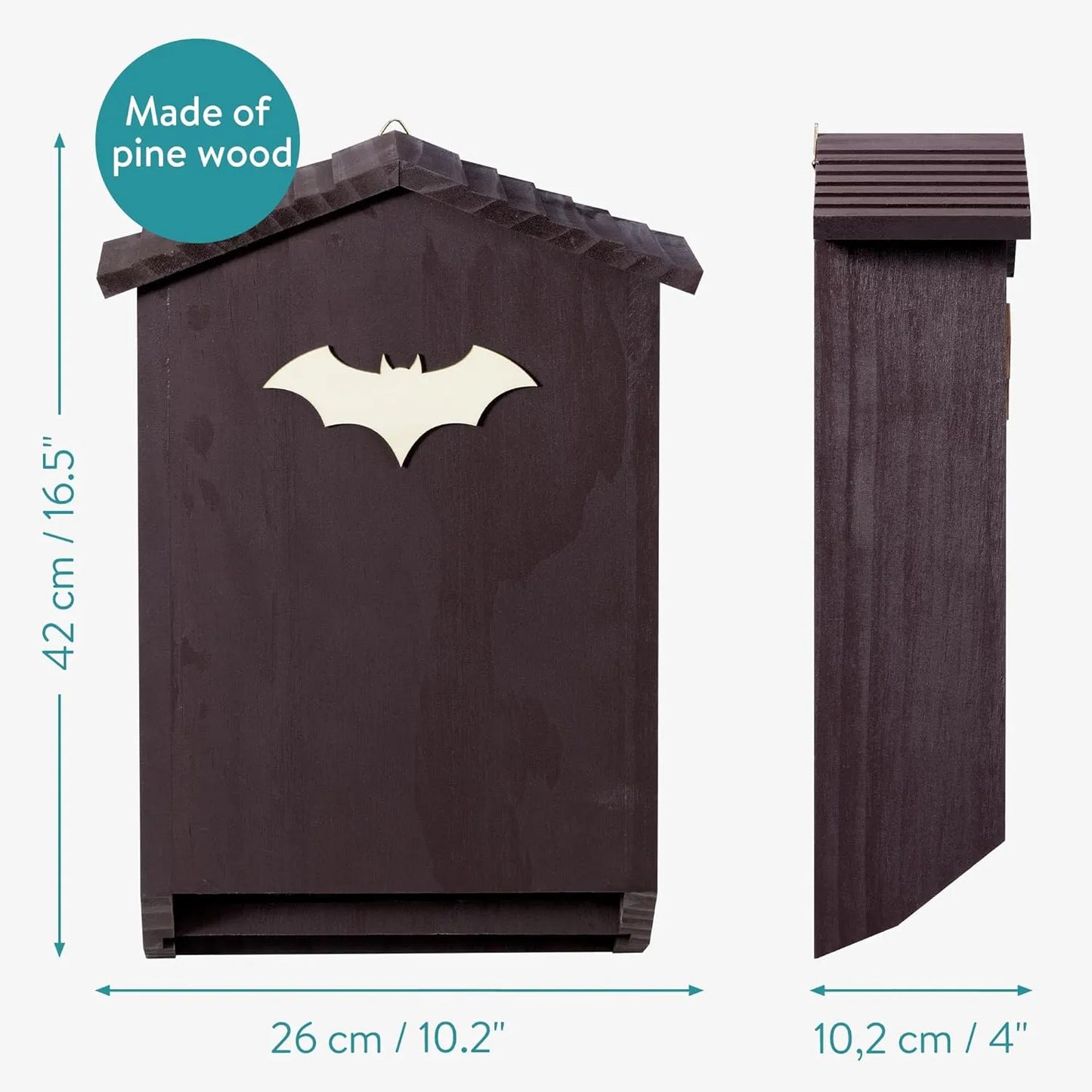 Bathouse Bat House - Wooden Bat Box