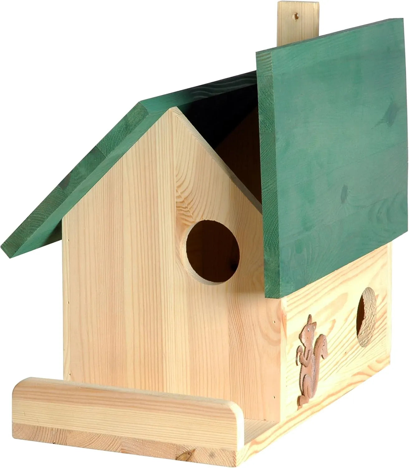 Bathouse Quality Squirrel Hut or Squirrel Feeding Station