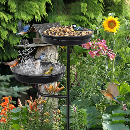 Bathouse Freestanding Birdbaths Bowl Outdoor