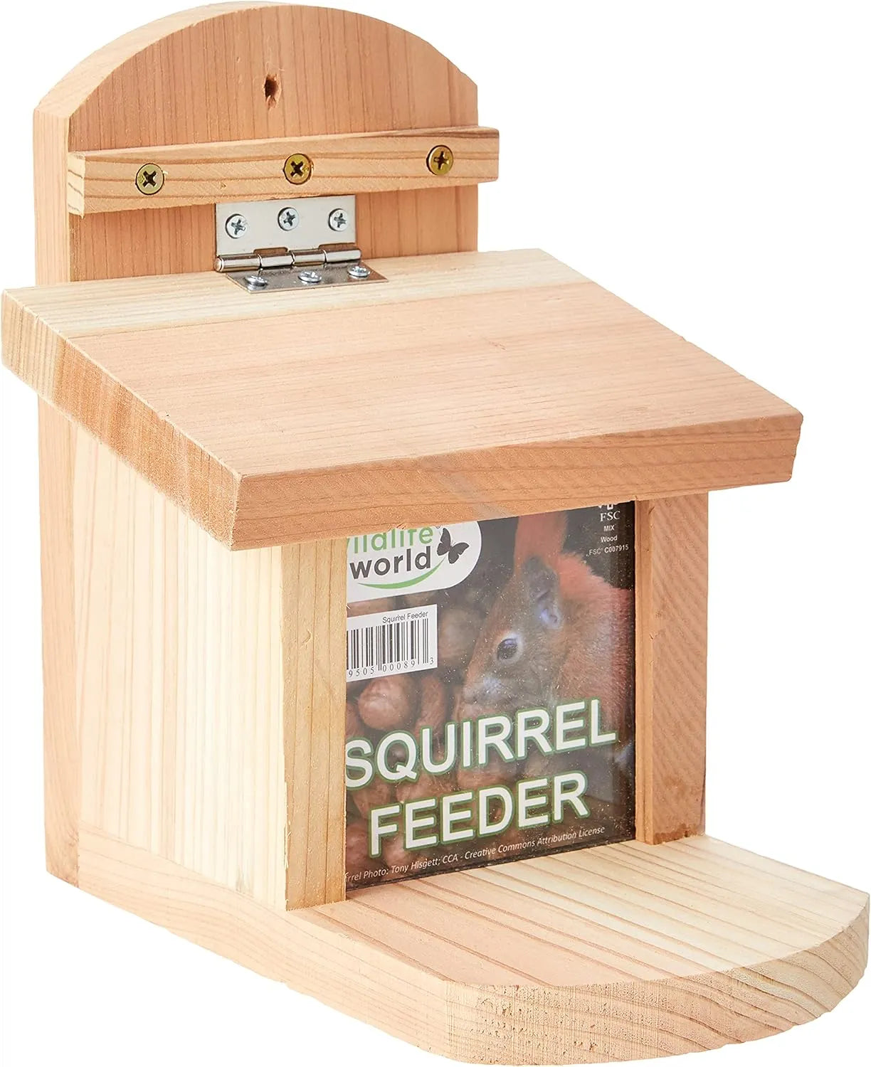 Bathouse Wildlife World Squirrel Feeder