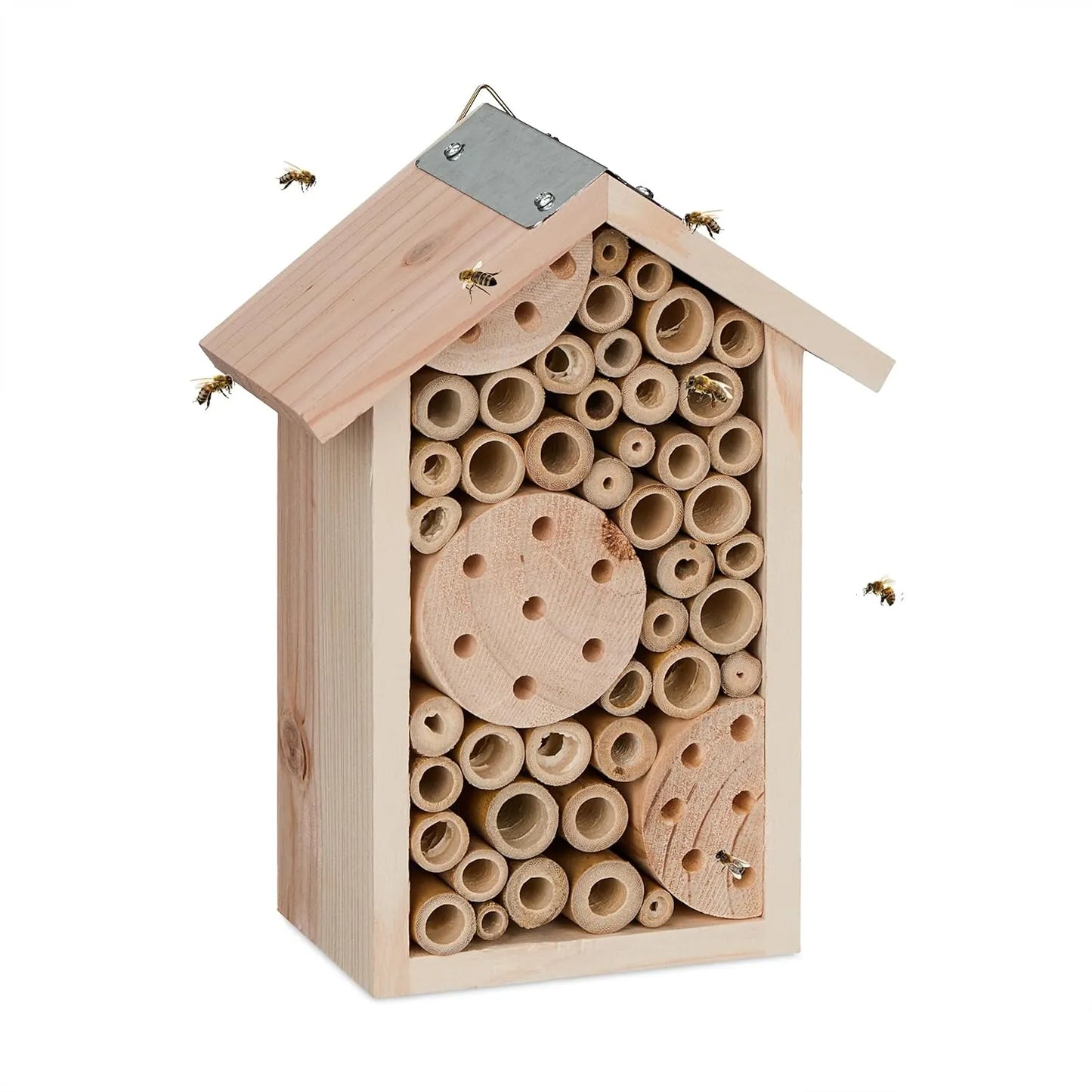 Bathouse Bee Hotel, Wood, Insect Hotel