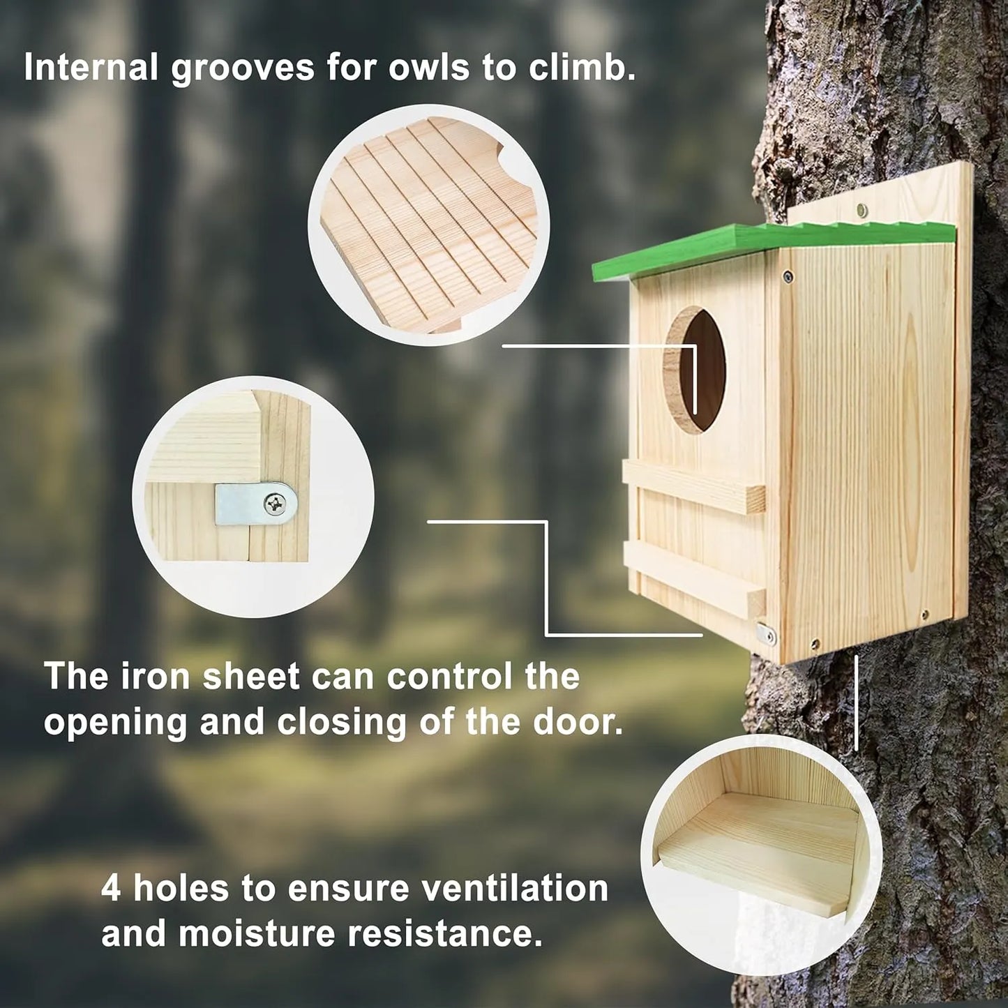 Bathouse Owl House Owl Bird Box