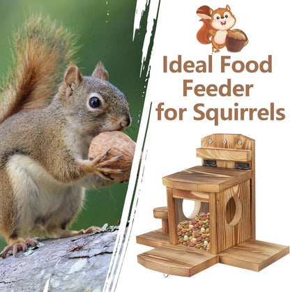 Bathouse Squirrel Feeder, Squirrel Feeder Weatherproof