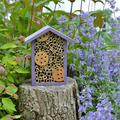 Bathouse Bird Products PWH1-B Purple Bee House