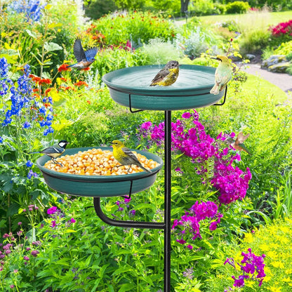 Bathouse Freestanding Birdbaths Bowl Outdoor