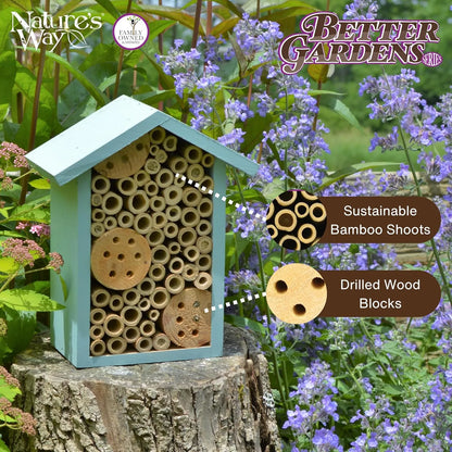 Bathouse Bird Products PWH1-B Purple Bee House