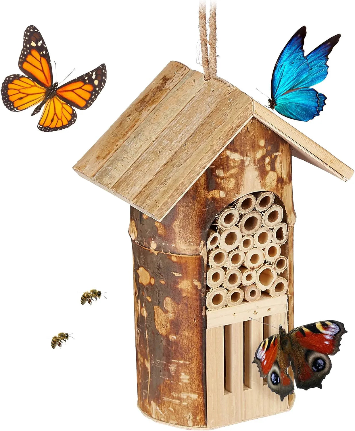 Bathouse Insect Hotel Nesting Aid Wild Bees