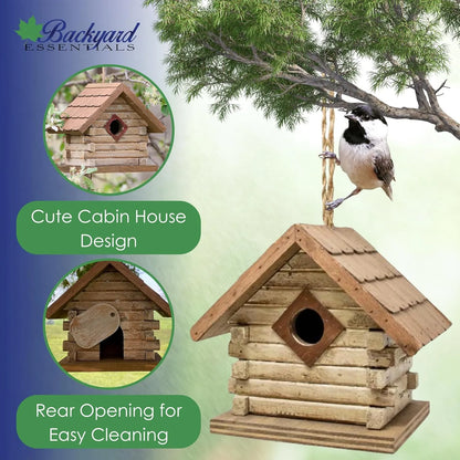 Bathouse Cabin Birdhouse,Purple Martin House