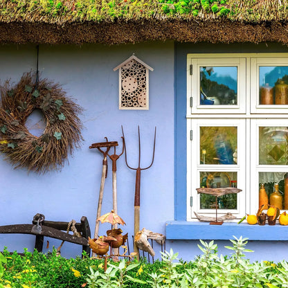 Bathouse Bee Hotel, Wood, Insect Hotel